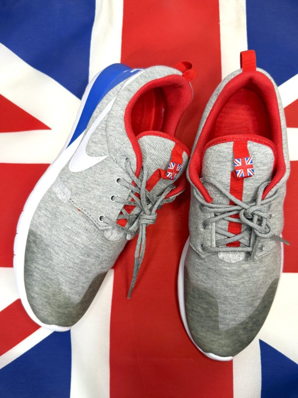 Nike Roshe Run NM W SP "Great Britain" Shoes Sizes Men's 9.5 / Women's 11